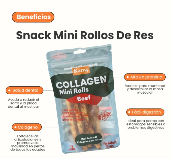 Rollo de Colageno Mini Res