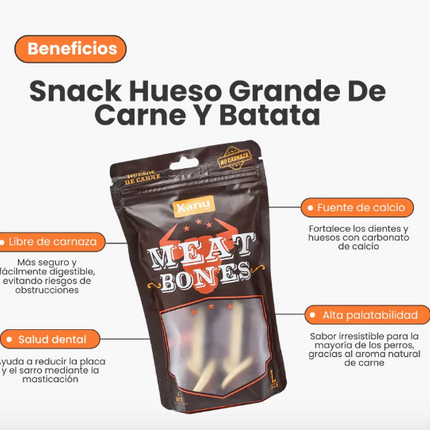 Hueso Grande Carne y Batata