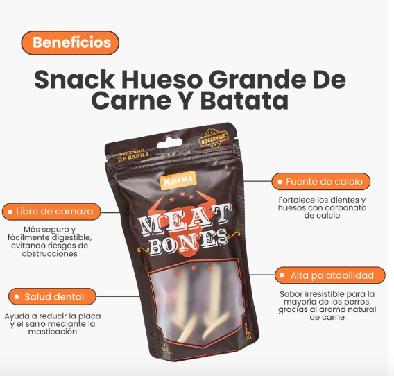 Hueso Grande Carne y Batata