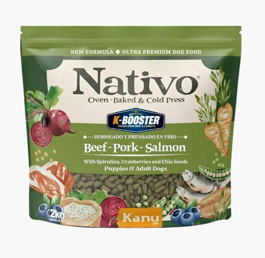 Alimento Seco Nativo K Booster Horneado