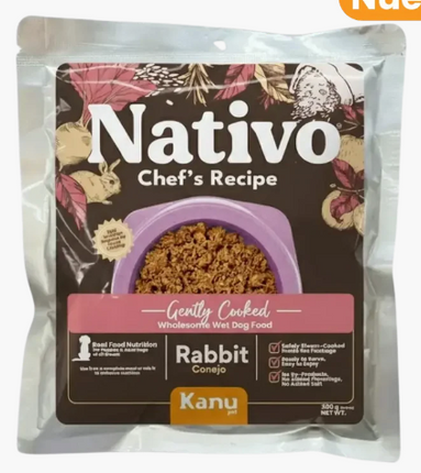 Alimento Húmedo De Kanu Chef`s Recipe Conejo