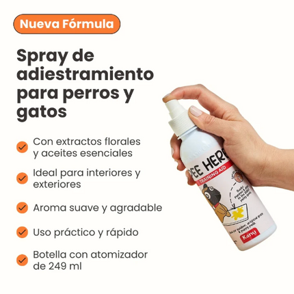 Spray Adiestramiento Pee Here