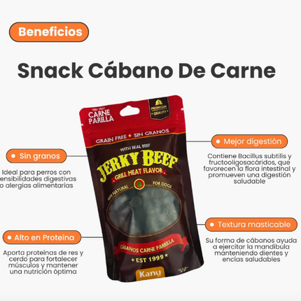 Cabanos Jerky grill Meat Flavor
