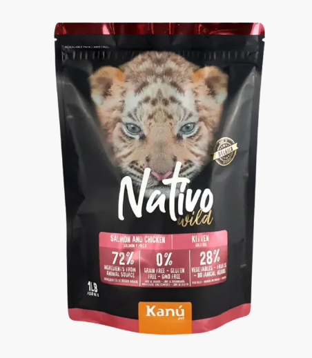Alimento Seco Nativo Wild Salmon and Chicken Kitten