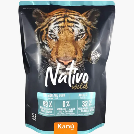 Alimento Seco Nativo Wild Salmon and Duck Gato Adulto