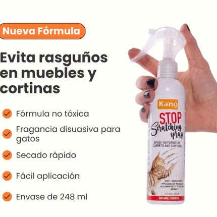 Spray de Entrenamiento Stop Scratching Gato