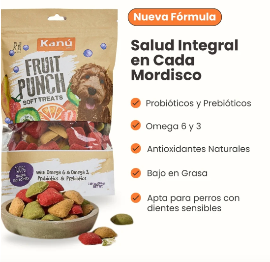 Galleta Fruit Punch a Base de Frutas