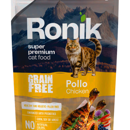 Alimento Húmedo Ronik Grain Free Pollo
