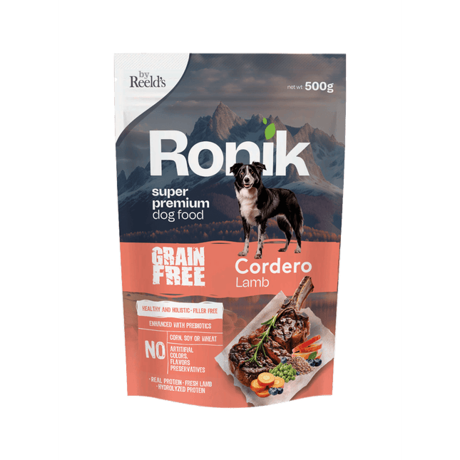 Alimento Húmedo Ronik Grain Free Cordero
