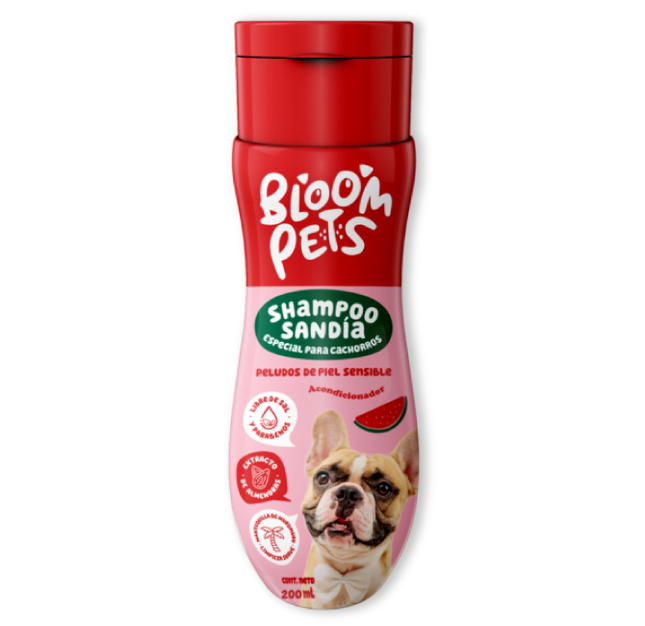 Shampoo Bloom Pets Piel Sensible