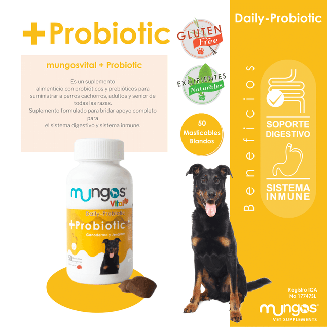 Mungos Probiotic Suplemento