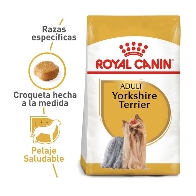Alimento Seco De Royal Canin MIXF BHN Yorkshire Adulto+2lts+poo bags