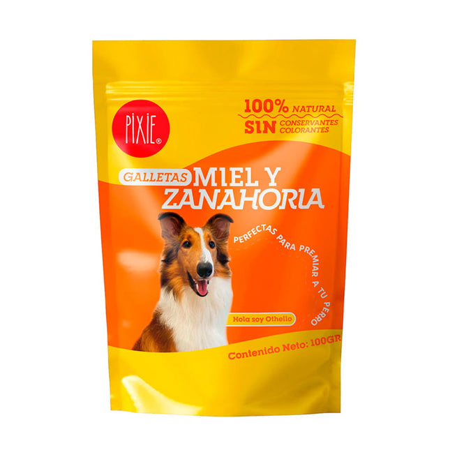 Galletas de Miel y Zanahoria Para Perros