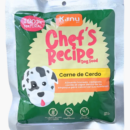 Alimento Húmedo De Kanu Chef`s Recipe Carne de Cerdo
