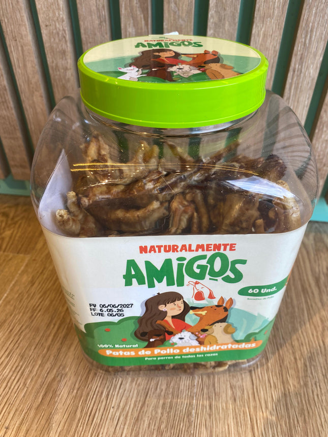 Patas de Pollo Deshidratadas Bombonera