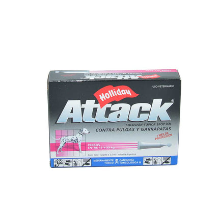 Desparasitante Attack Perro Externo