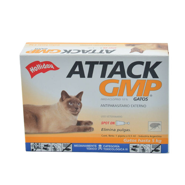 Desparasitante Attack Gatos Externo