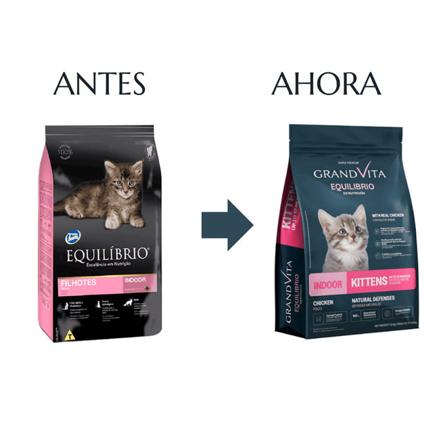 Alimento Seco De Equilibrio Filhote Indoor