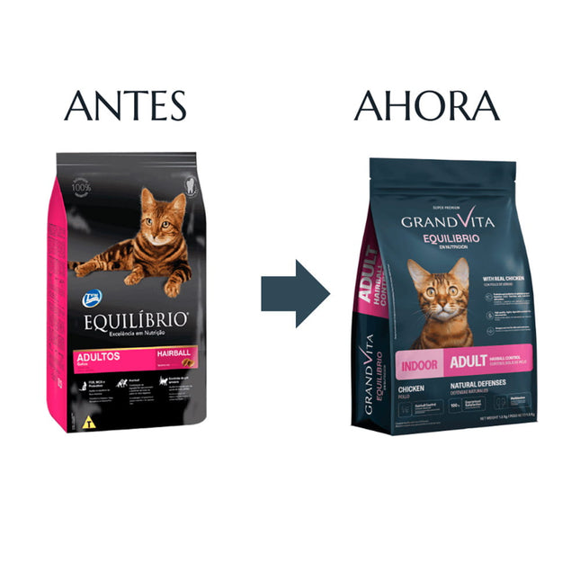 Alimento Seco De Equilibrio Adulto Hairball