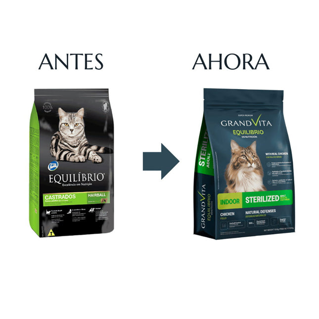 Alimento Seco De Equilibrio Adulto Castrado