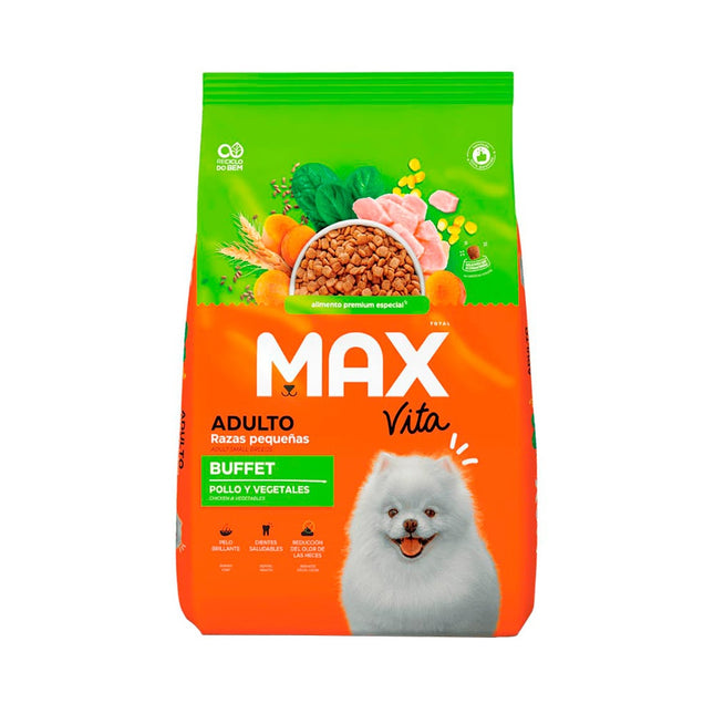 Alimento Seco Max Vita Adulto Raza Pequeña Buffet Frango y Vegetales