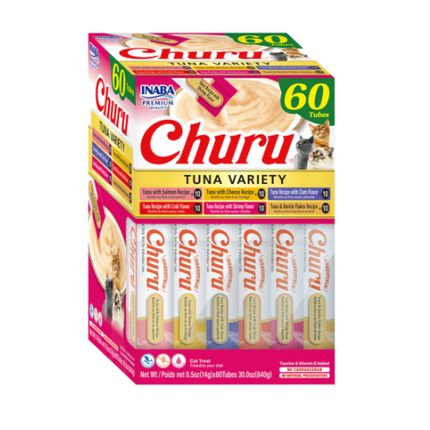 Snack Cremoso Churu Variedad de Atun Caja