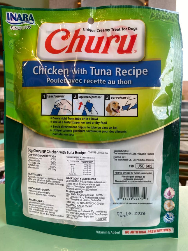 Snack Cremoso Churu Para Perros