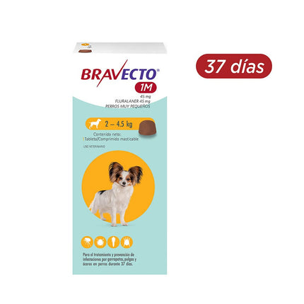 Desparasitante Bravecto 37 Dias Externo