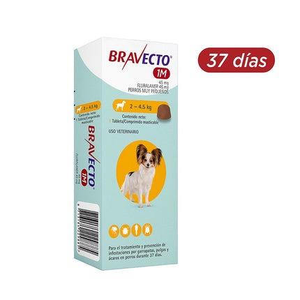 Desparasitante Bravecto 37 Dias Externo