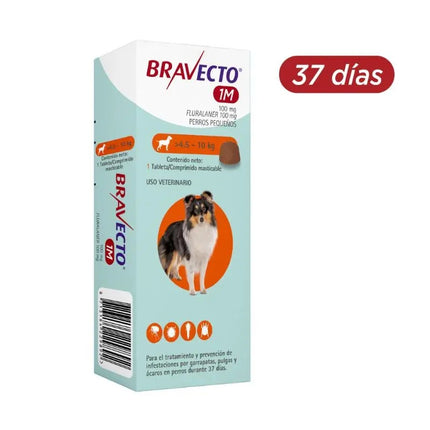 Desparasitante Bravecto 37 Dias Externo
