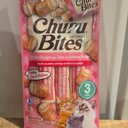 Churu Bites Chicken Recipe Wraps Tuna With Salmon